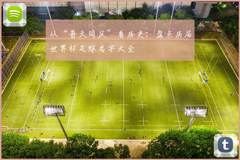 从“普天同庆”看历史:盘点历届世界杯足球名字大全