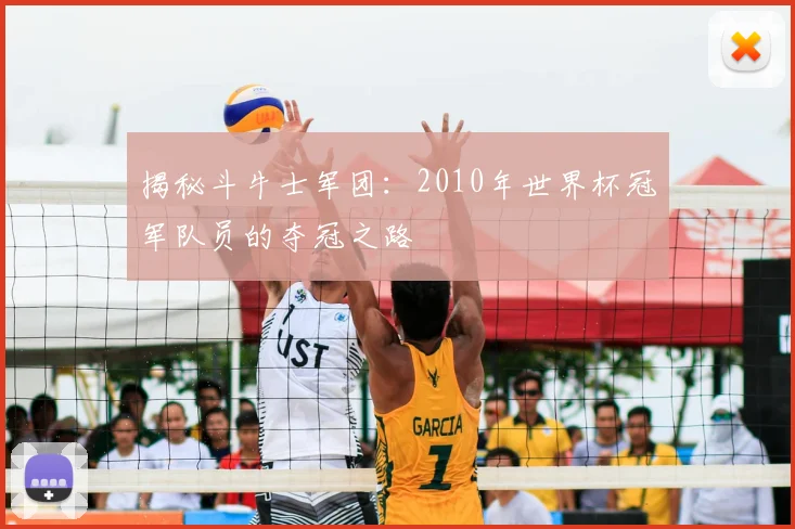 揭秘斗牛士军团:2010年世界杯冠军队员的夺冠之路
